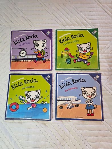 Zestaw ksiazeczek o Kici Koci | Kicia Kocia - ksiazki po polsku