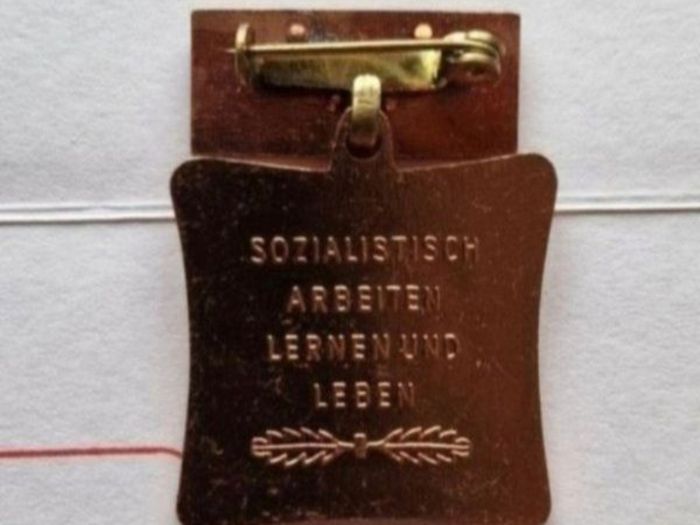 East German, Ddr, Medal /badge, Military Medal, Nva, Stasi. ,,  (300)