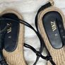 Zara sandals women narrow fit Image 4