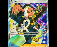 Ryme 221/197 Trainer Full Art Special Illustration Ultra Rare Holo S&V Obsidian Flames Pokemon Card