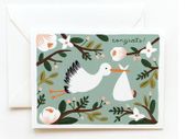 Congrats Stork Card