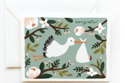 Congrats Stork Card