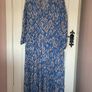 dress Zara oversized tiered dress with grandfather collar small Zara Image 9