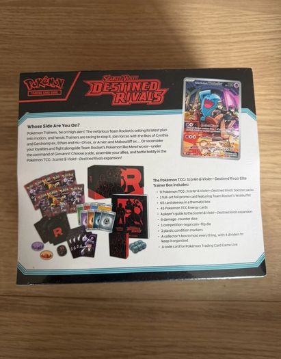 Pokemon Destined Rivals Elite Trainer Box ETB