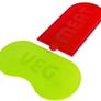 2 In 1 The Big Chopper Vegetable And Meat Separate Chopping Board Green And Red Image 2