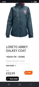 Loreto Dalkey Jacket size large