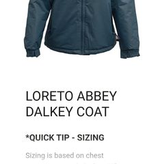 Loreto Dalkey Jacket size large