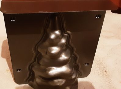 Christmas tree chocolate mould