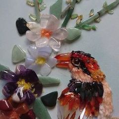 Semi-precious stone picture