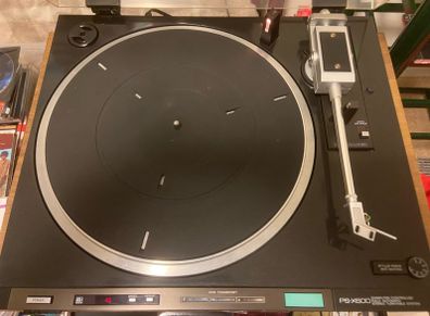 SONY |  PS-X600 Fully-Automatic Turntable with Direct-Drive Motor System and Biotracer Electronically Controlled Tonearm