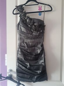 quality graphite Dress size 6 xs
