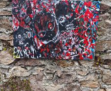CONTROLLED FOLLY  Original Acrylic Painting | They Fight for the Future #57