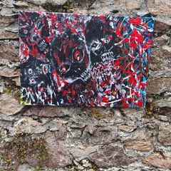 CONTROLLED FOLLY  Original Acrylic Painting | They Fight for the Future #57