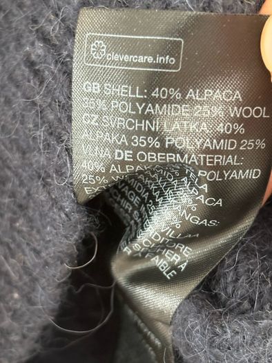 & Other Stories Two-Tone Mock Neck Sweater