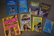 selection of kids books