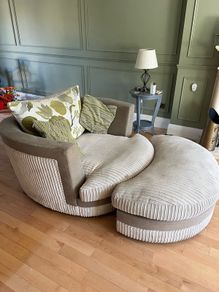 sofa and armchair