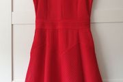 Reiss red dress 10
