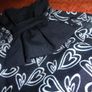Ladies Black & White Sleeveless Dress for Sale Image 3