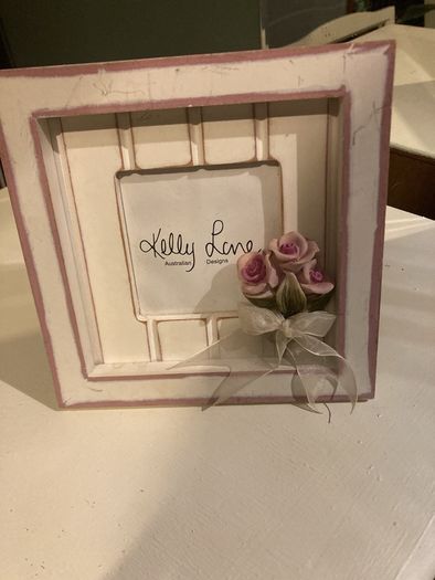Kelly Lane Shabby Chic Picture Frame - 16 cm square