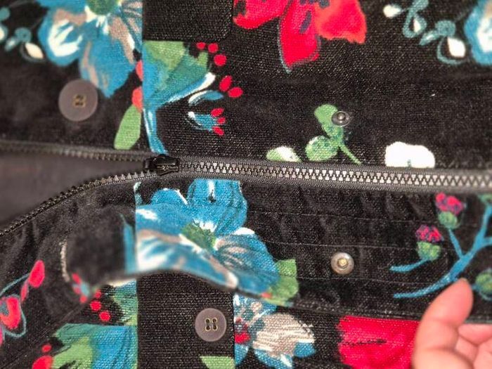 Stunning Catimini Designer Floral Winter Coat, Age 11/12 154cm A,V