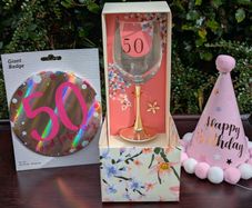 50th birthday gift pack