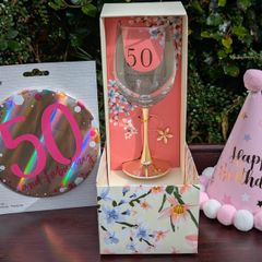 50th birthday gift pack