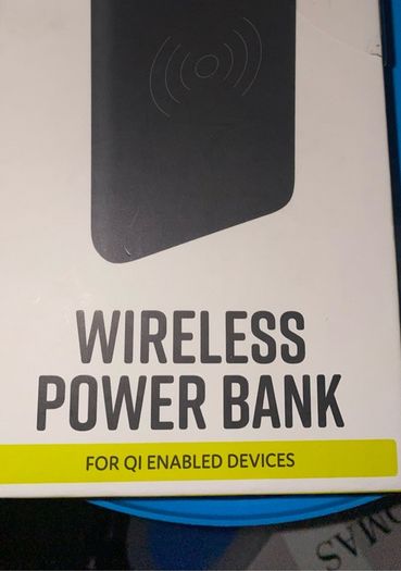 Wireless power bank charger for iPhone smartphones 5000 m Ah 2 usb ports led indicator