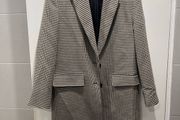 Houndstooth blazer