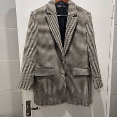 Houndstooth blazer