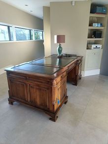 Partners desk heavy piece
