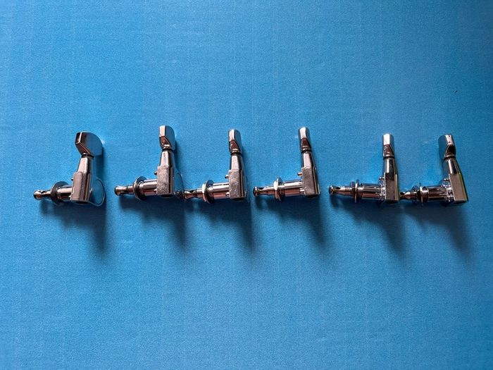 Electric Guitars Machine Head tuners 6 line chrome Jackson fender Stratocaster telecaster esp Ibanez electric guitars parts accessories