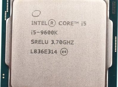 Intel Core i5 9600k Cpu