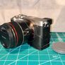 Sony Alpha A7C with samyang 35mm f1.8 and grip case Image 5