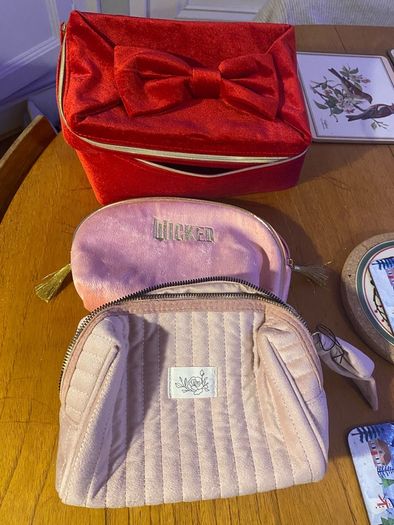 Wicked and Estee Lauder Make Up Bags