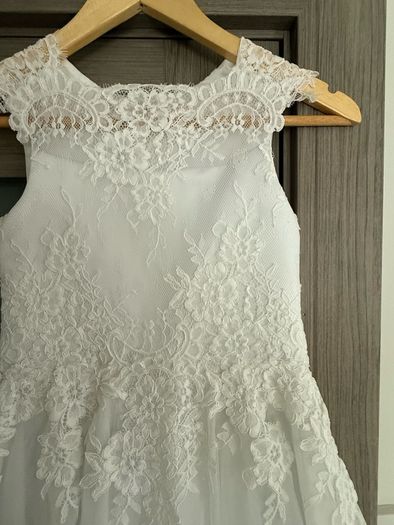 Communion dress with bolero jacket