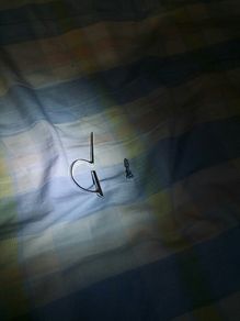 Nail earring + fake industrial