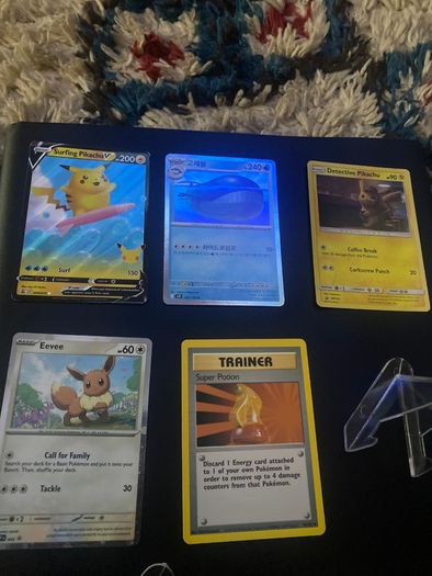 Pokemon binder and jjunk