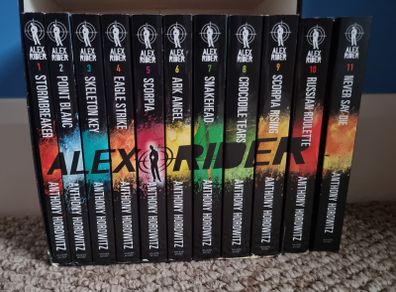 Alex Rider Boxset Books 1 to 10 + Book 11