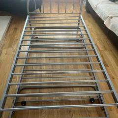 single bed with guest bed