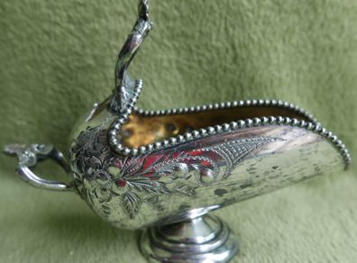 Vintage Silver Plate Sugar Scoop