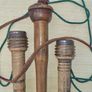 Vintage weaving spools turned into a toy Image 2