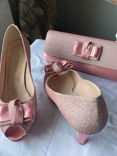 Wedding Hat, shoes and bag