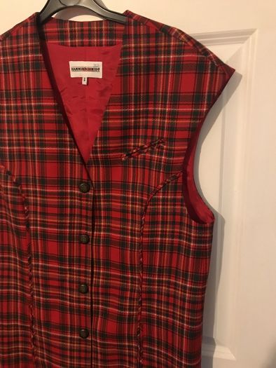 vintage sleeveless blazer