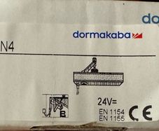 Dorma TS73EMF EN4 Fire Rated Overhead Door Closer Silver