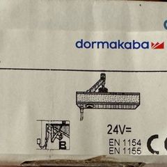 Dorma TS73EMF EN4 Fire Rated Overhead Door Closer Silver