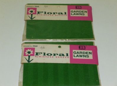 Vintage 60s/70s  lawns vintage model railway etc NEW!