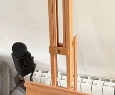 Artist studio easel