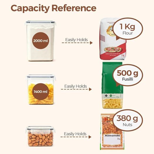 ComSaf Food Storage Containers with Lids Airtight 24 Pack Mixed Sizes - Brand New