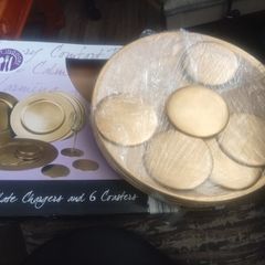 Home decor plates and coasters