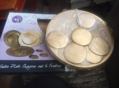 Home decor plates and coasters